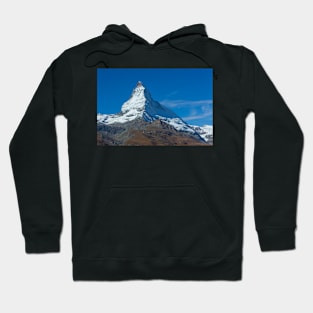 Matterhorn, Zermatt, Valais, Switzerland, Europe, autumn Hoodie